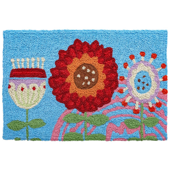 Jellybean Floral Themed Rugs