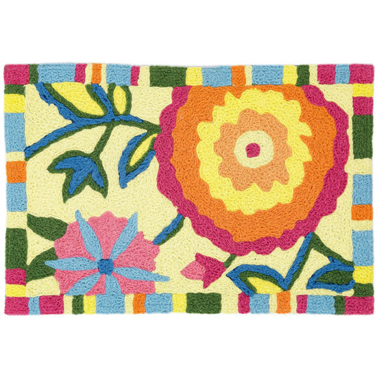 Jellybean Floral Themed Rugs