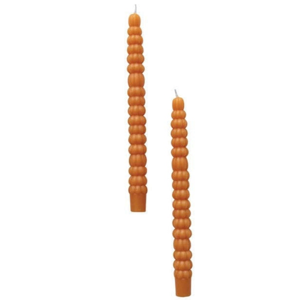 Creative Co-Op Unscented Pumpkin Stack Candles - 2 pc.