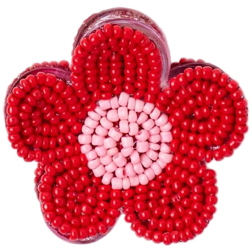 Ink + Alloy Molly Beaded Floral Hair Clips