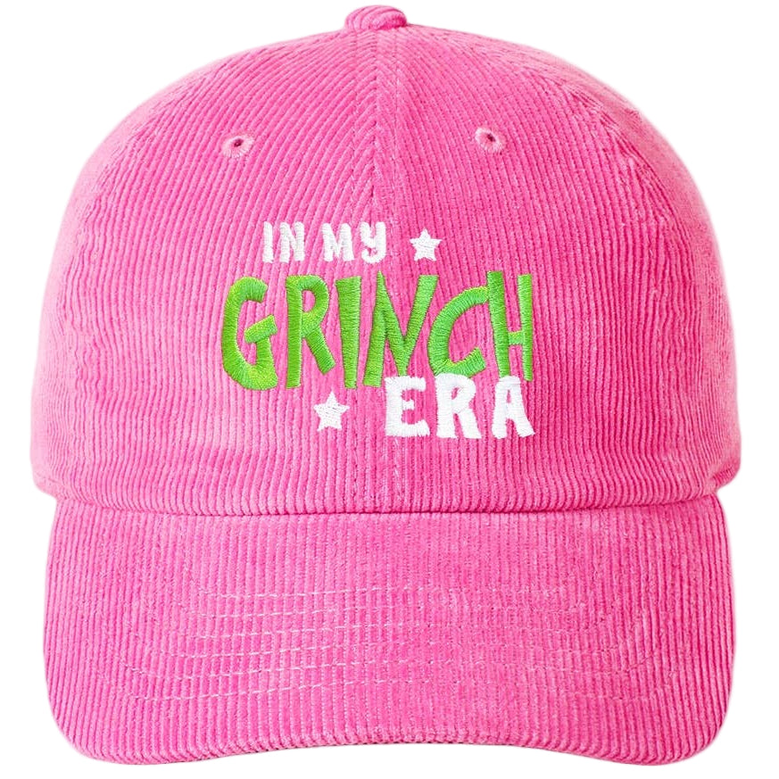 Viv & Lou Corduroy "In My Grinch Era" Hat