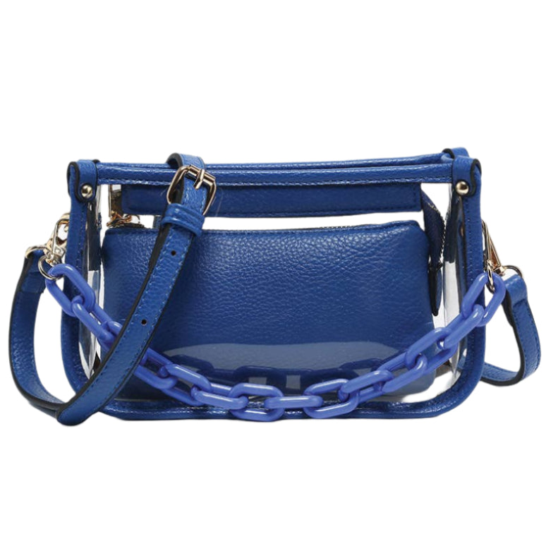 Jen & Co. Jessica Clear Crossbody Bag