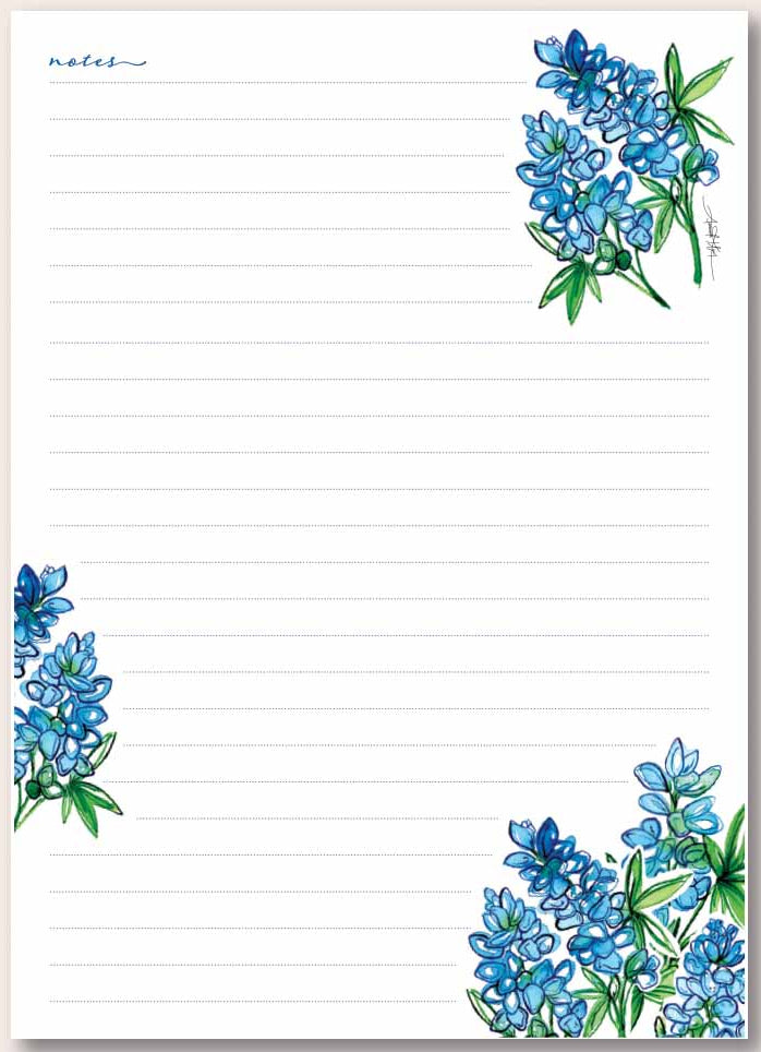 Amanda Klein Desktop Notepads - 5" x 7"