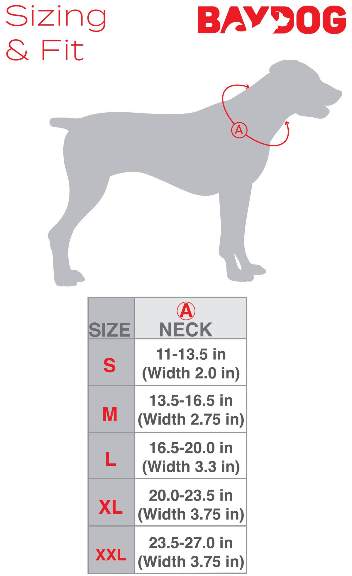 Baydog Freezable Cooling Dog Collar