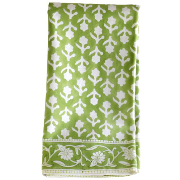 Charlotte Green Cotton Napkins - 4 pc.