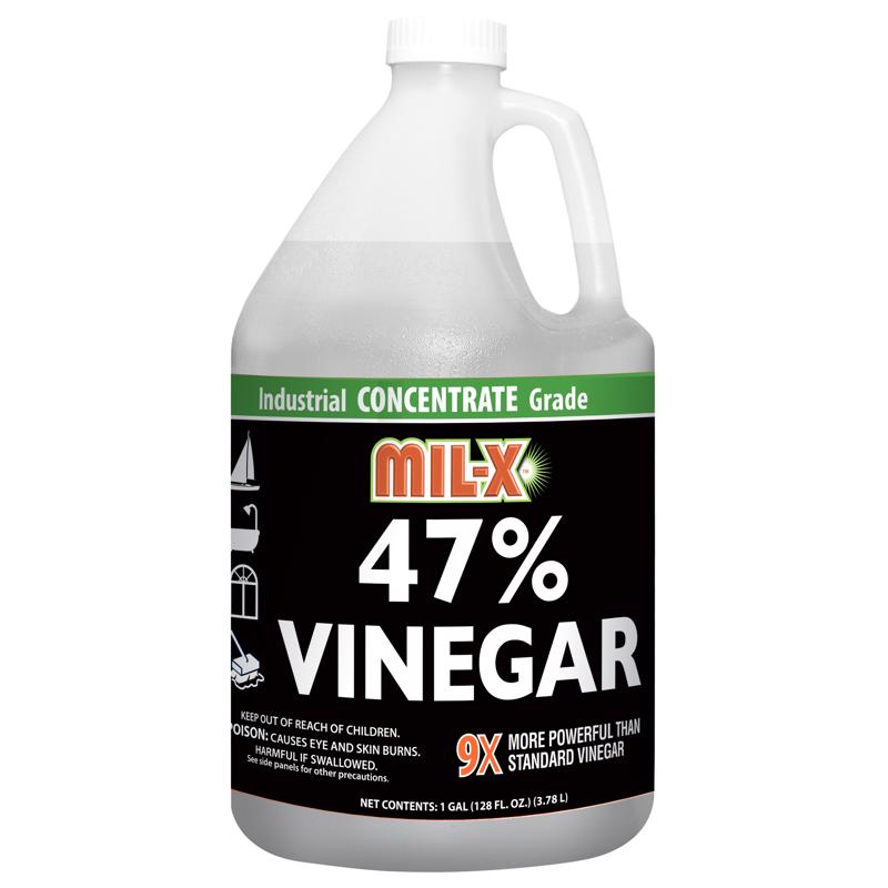 MIL-X Concentrated Industrial 47% Vinegar All-Purpose Cleaner - 1 gal.