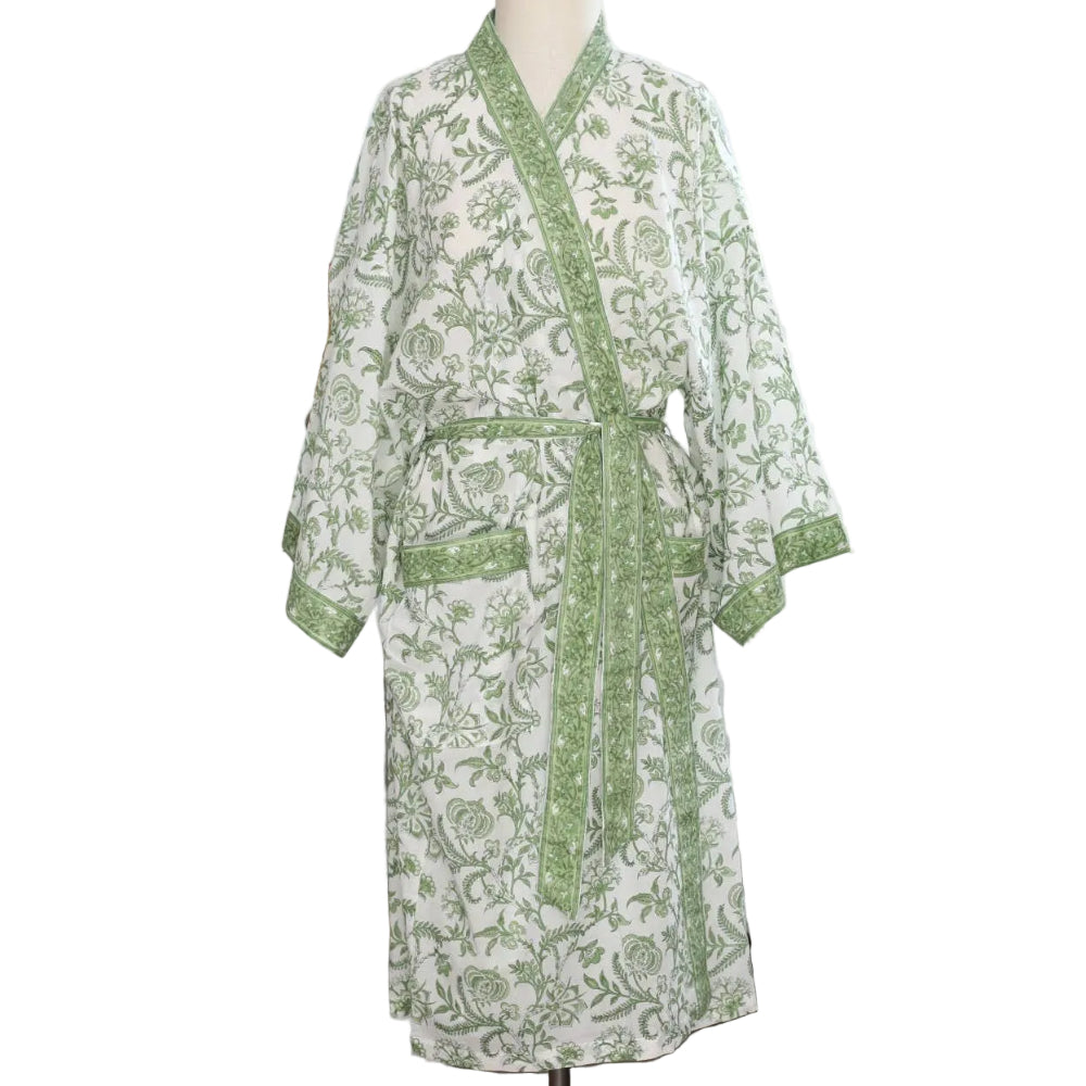 Pacific & Rose Cotton Voile Kimono Robes
