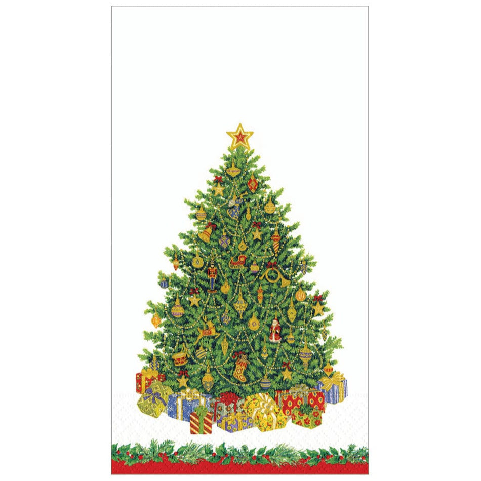 Caspari Christmas Tree Paper Napkins