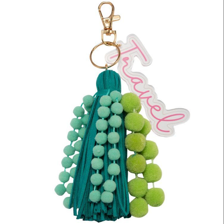 Jane Marie Pom Pom & Tassel Keychains - 5.5"