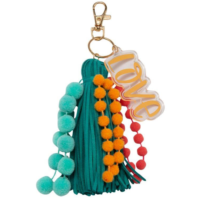 Jane Marie Pom Pom & Tassel Keychains - 5.5"