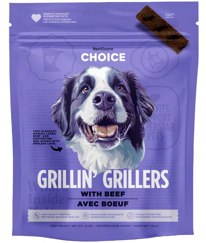 NutriSource Grillin' Grillers Dog Treats - 12 oz. & 32 oz.
