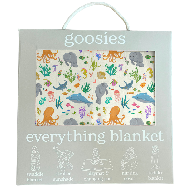 Goosies Extra Soft Bamboo Viscose "Everything Blanket" - 40" x 40"