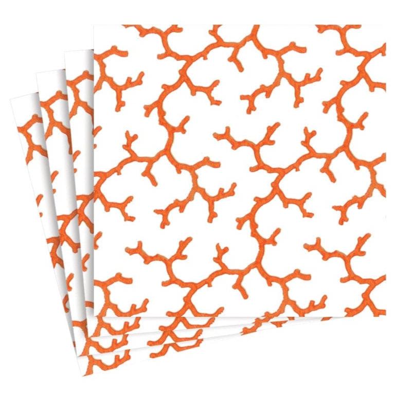 Caspari Coral Sea Paper Napkins