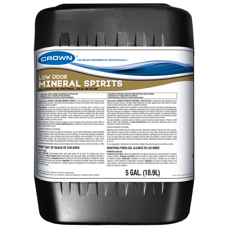 Crown Low-Odor Mineral Spirits - 5 gal.