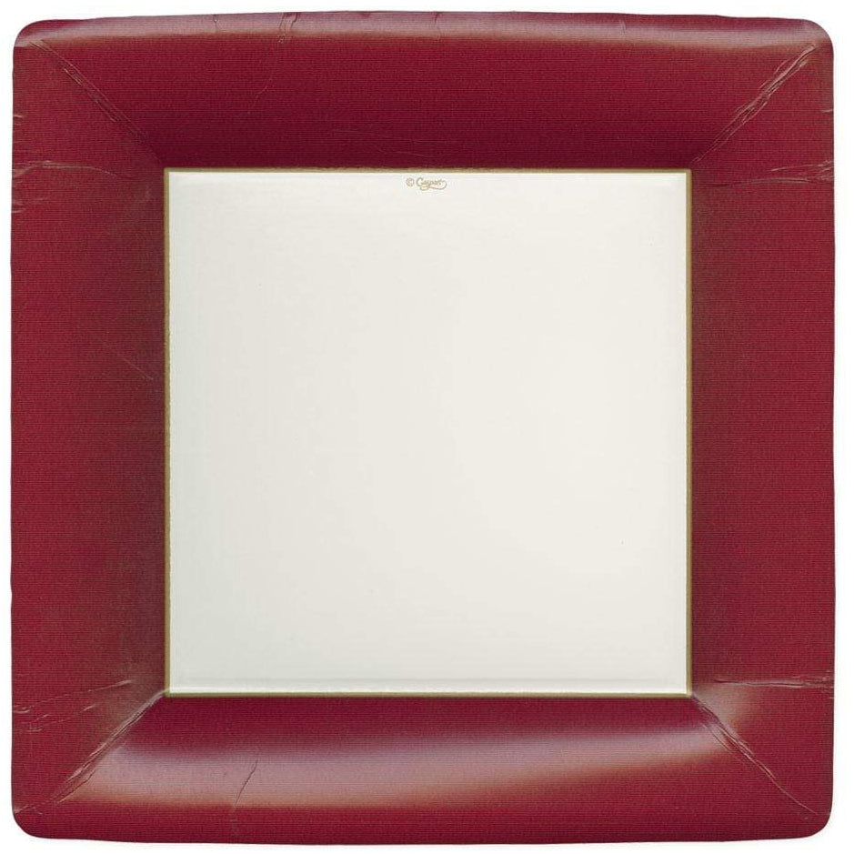 Caspari Square Paper Plates - 8 pc.