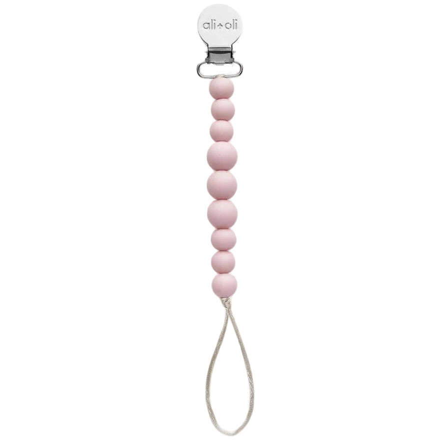 Ali + Oli Beaded Silicone Pacifier Clip