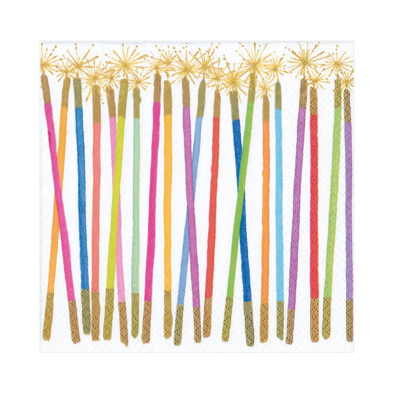 Party Candles Paper Napkins