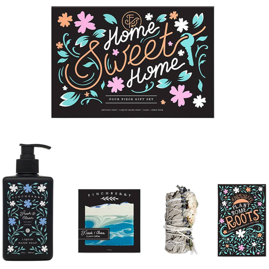 Finchberry "Home Sweet Home" 4-Piece Gift Set