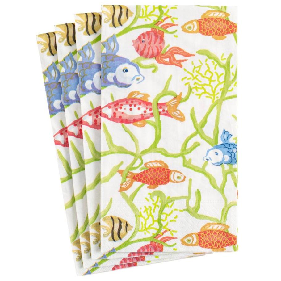 Caspari Tropical Fish Reef Paper Napkins