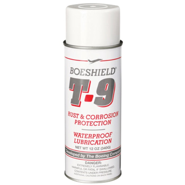 Boeshield T-9 Lubricant Aerosol Spray - 4 oz. & 12 oz.