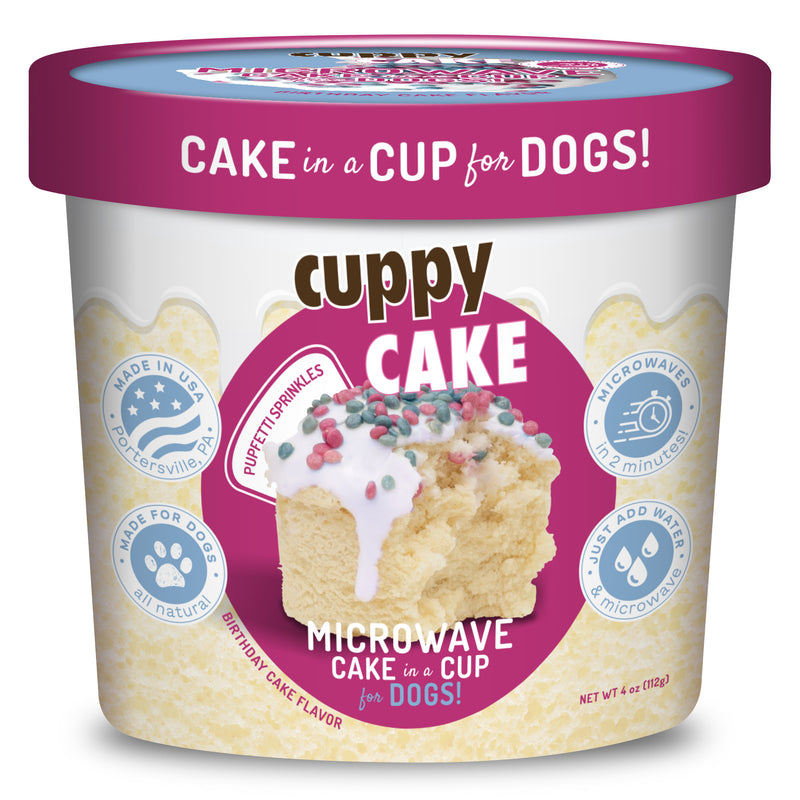 Puppy Cake "Cuppy Cake" Microwave Cupcake Mix for Dogs