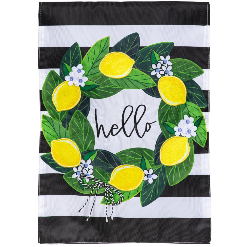 Evergreen "Welcome" Themed Garden Flags - 12.5" x 18"