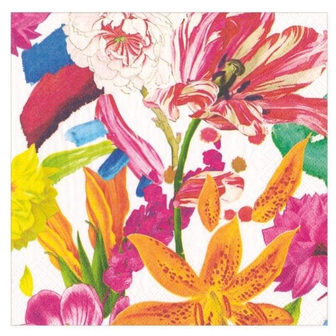 Caspari Campo de Fiori Paper Napkins