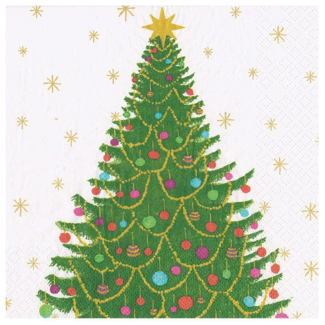 Caspari Merry & Bright Paper Napkins