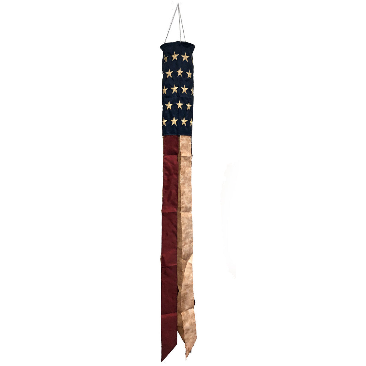 Briarwood Lane Patriotic Embroidered Windsock - 60"