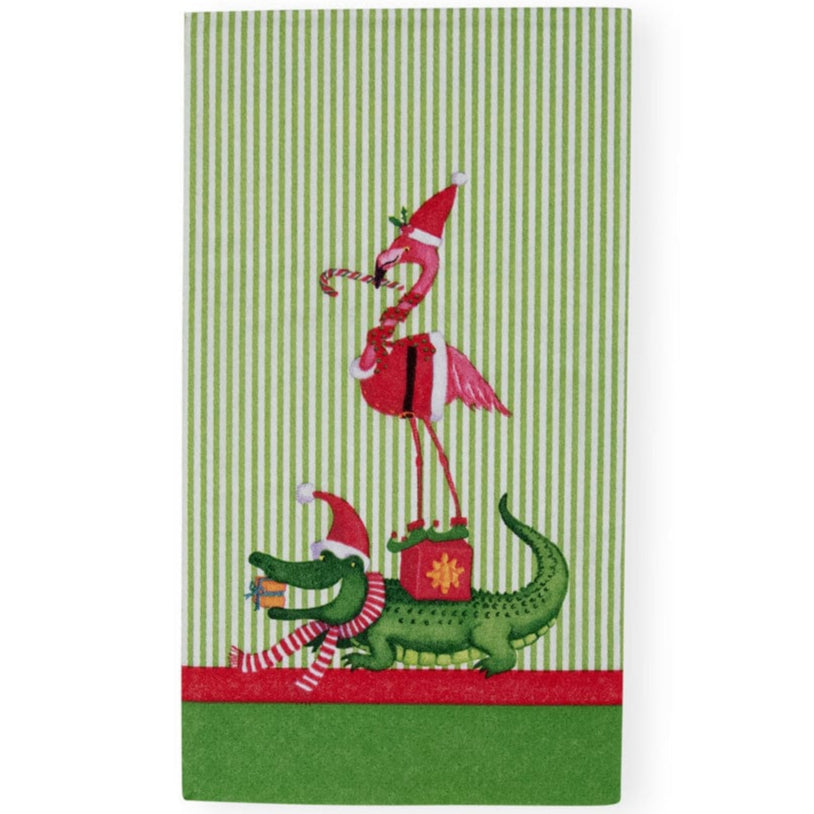 Caspari Zooey Christmas Paper Napkins