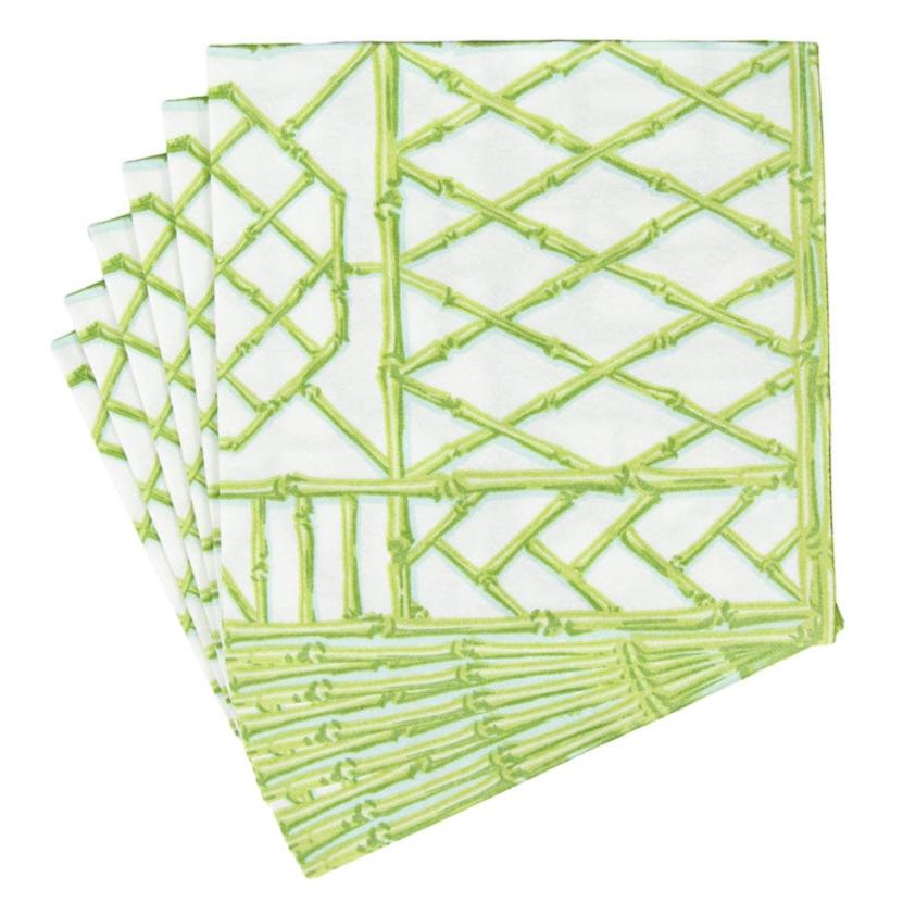 Caspari Bamboo Screen Paper Napkins