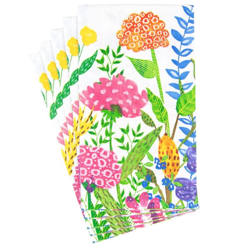 Caspari Cottage Floral Paper Napkins