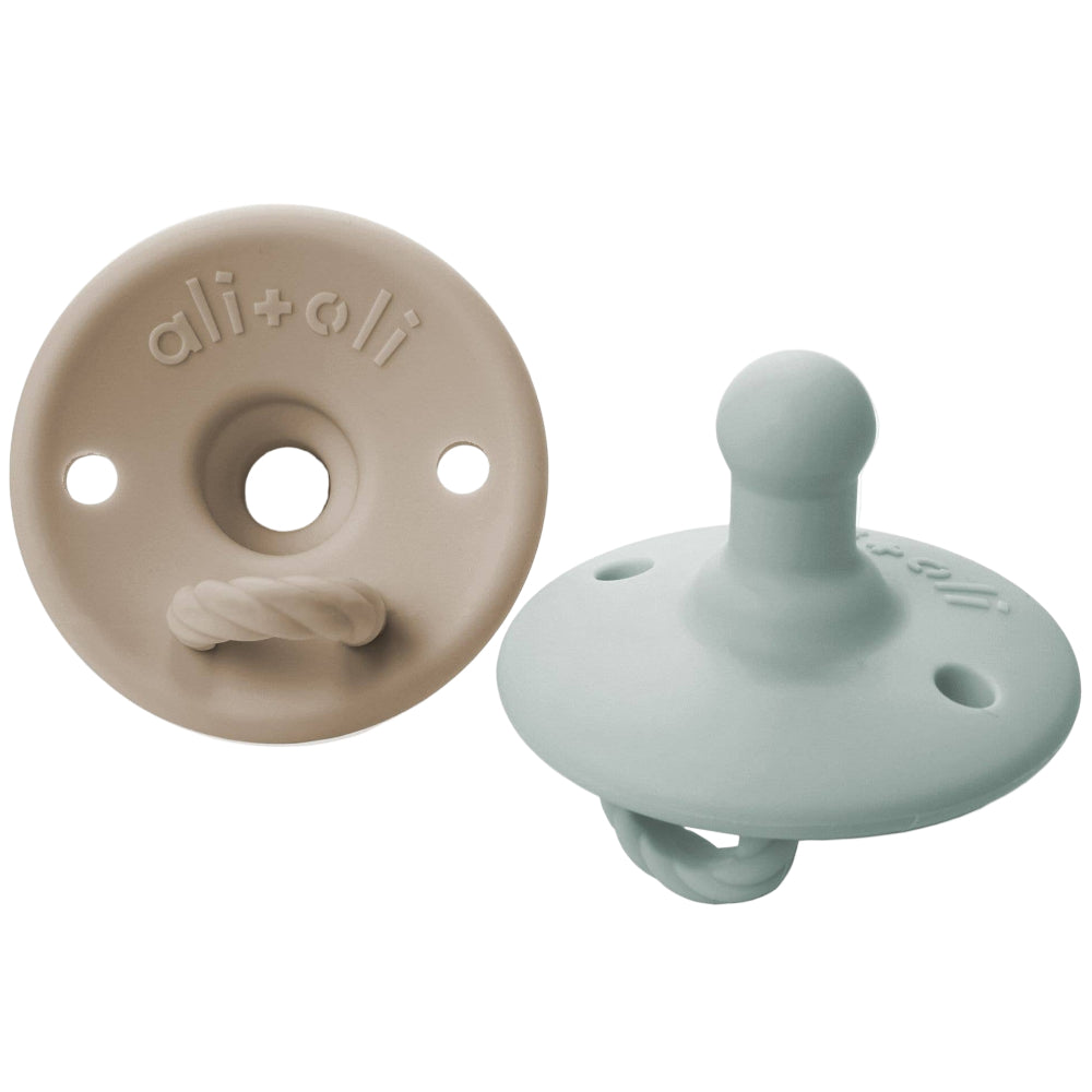 Ali + Oli Silicone Baby Pacifiers - 2 pc.