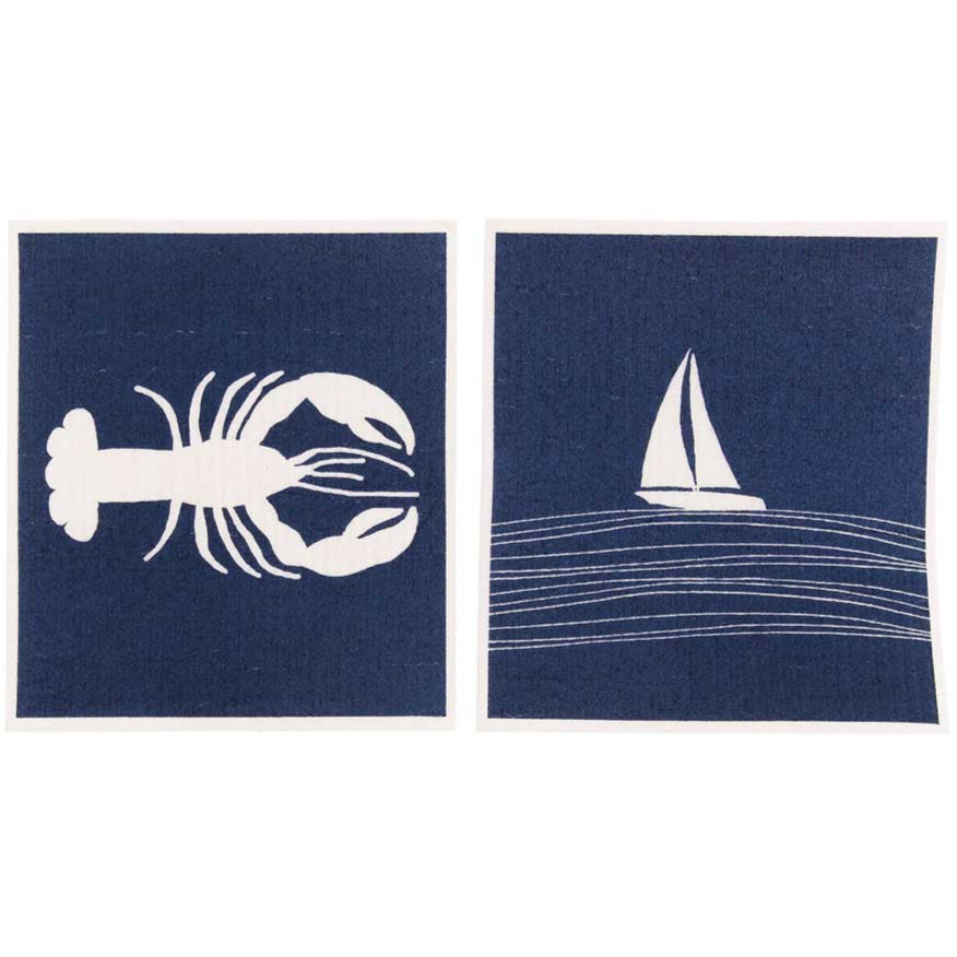 RockFlowerPaper Blu Cloth Biodegradable Sponges - 2 pc.