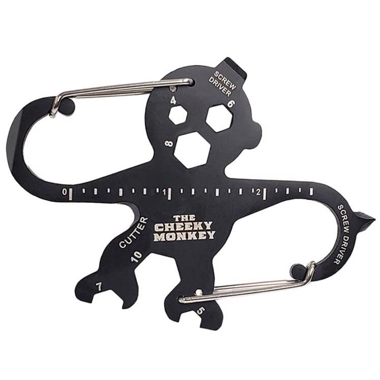 Trixie Milo Cheeky Monkey Carabiner Multitool