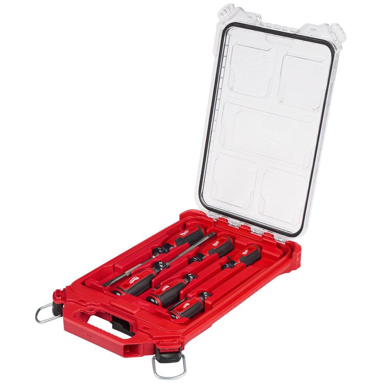 Milwaukee Packout Phillips & Flathead Screwdriver Set - 6 pc. (w/ Case)