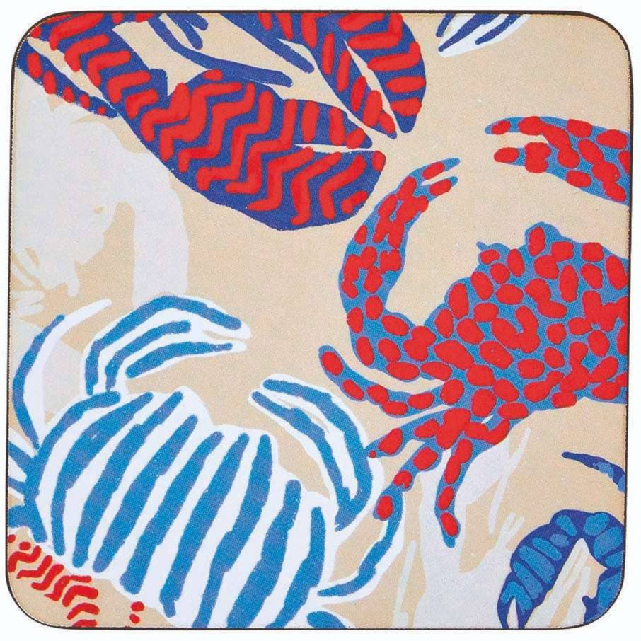 RockFlowerPaper Artful Coasters (Square) - 4 pc.