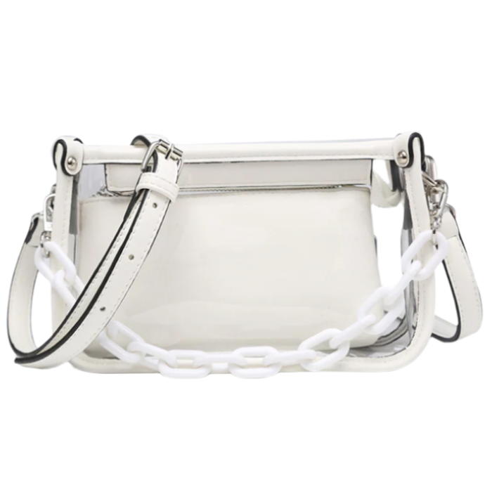 Jen & Co. Jessica Clear Crossbody Bag