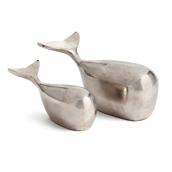 Silver Moby Sculptures