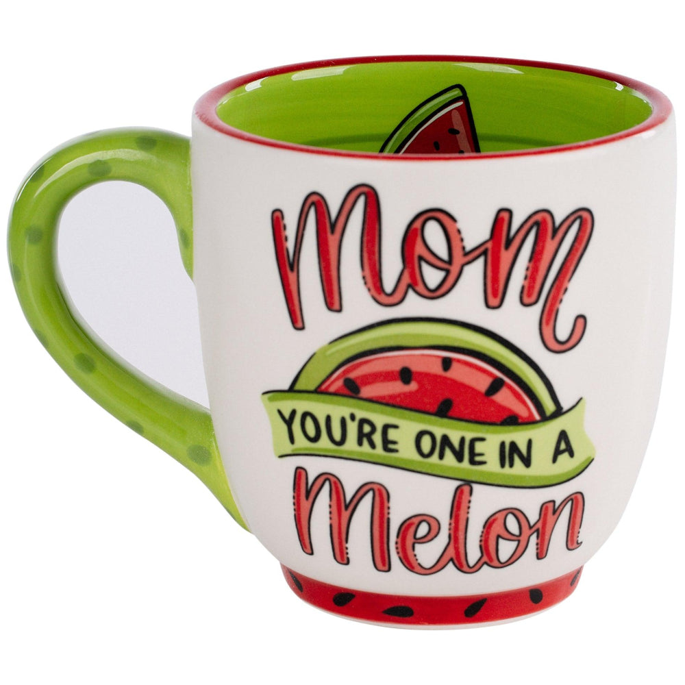 Glory Haus Ceramic "Mom You're One in a Melon" Mug - 16 oz.