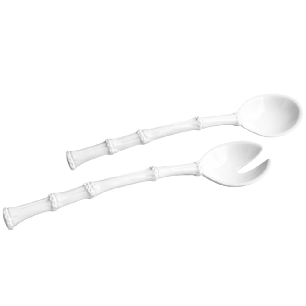 Beatriz Ball Vida Faux Bamboo Melamine Salad Servers - 2 pc.
