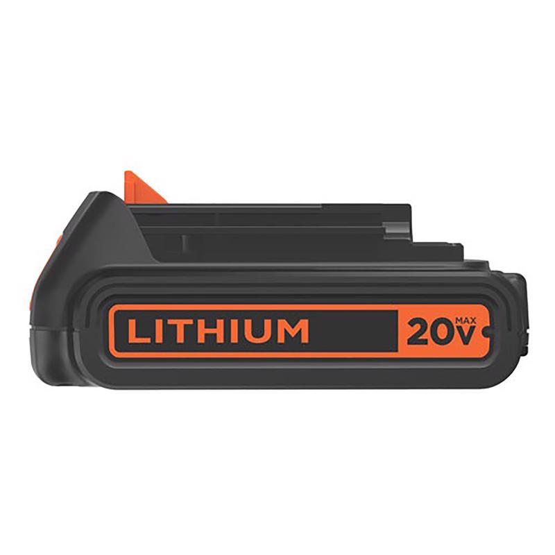 black and decker rechargeable flashlight battery Black & Decker 20V MAX 1.5Ah Lithium-Ion Battery