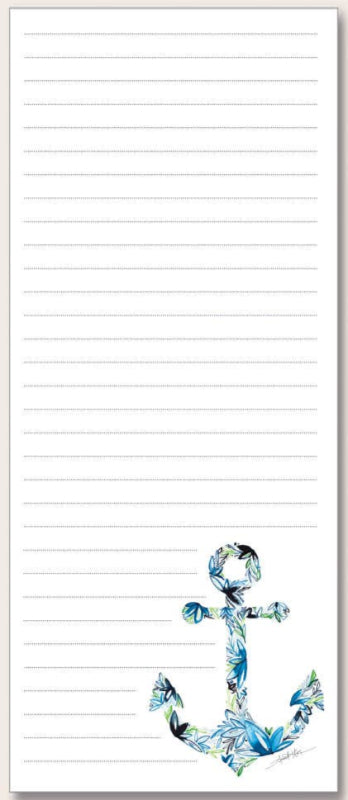 Amanda Klein Magnetic Refrigerator Notepads - 3.5" x 9"