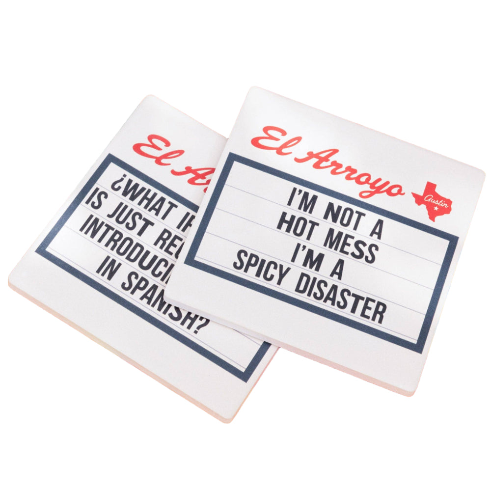El Arroyo Stone Coaster Set - 4 pc.