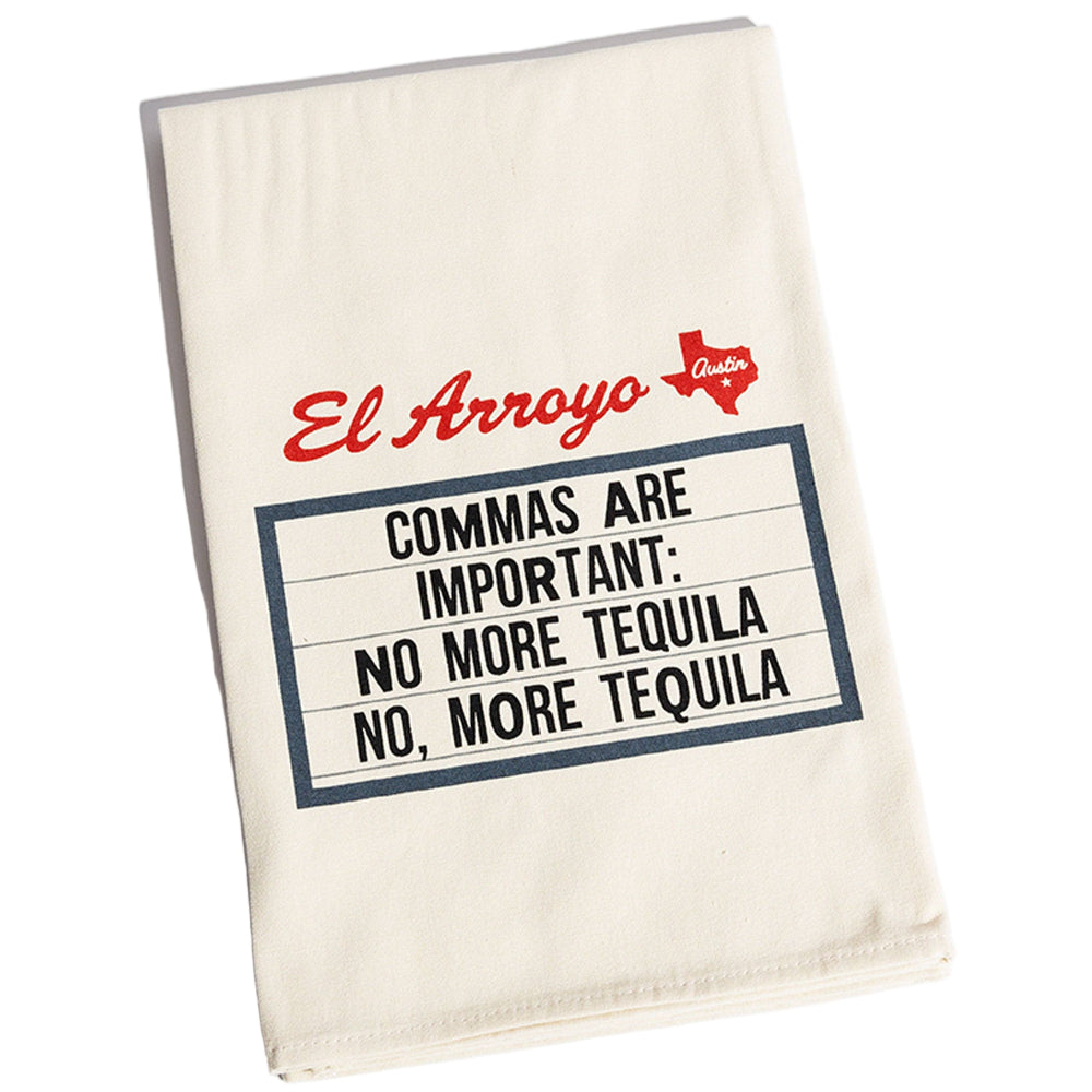 El Arroyo Cotton Marquee Tea Towels - 24" x 25"