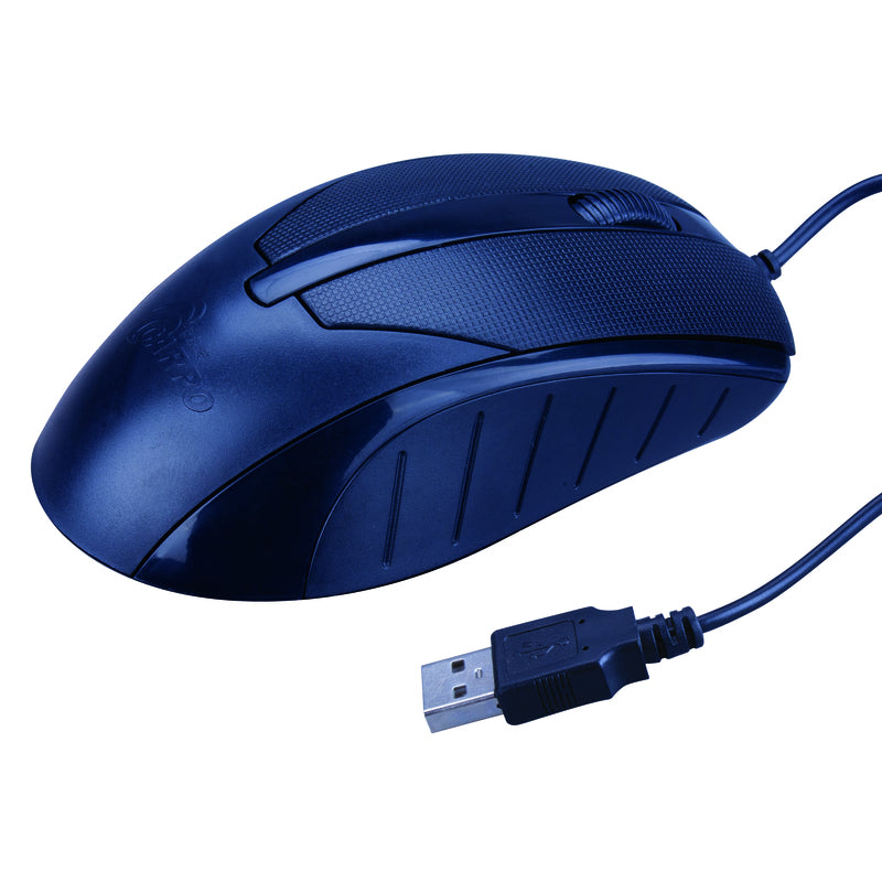 Vanco 3-Button Wired Optical Mouse