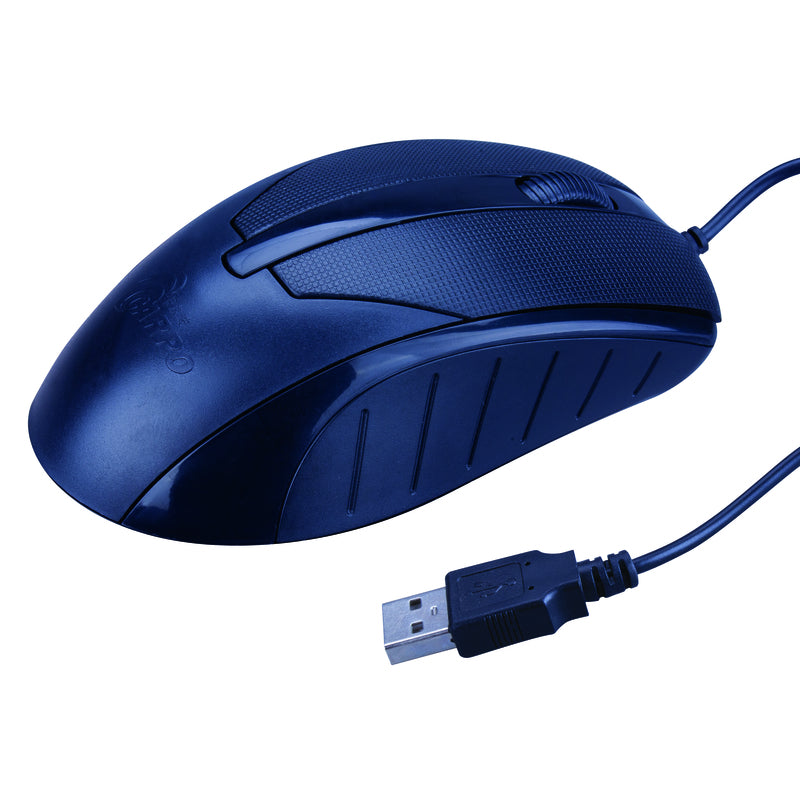 3 Button Wired Ergonomic Mouse