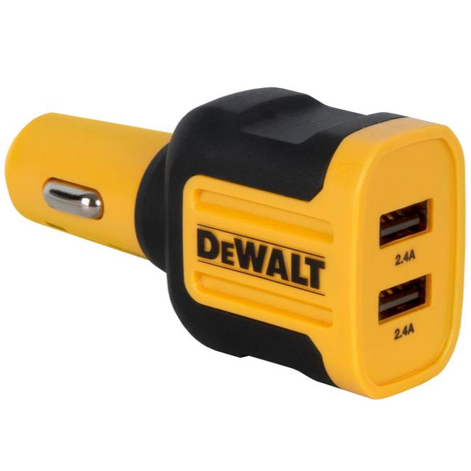 DeWalt 2-Port 24W USB Car Charger