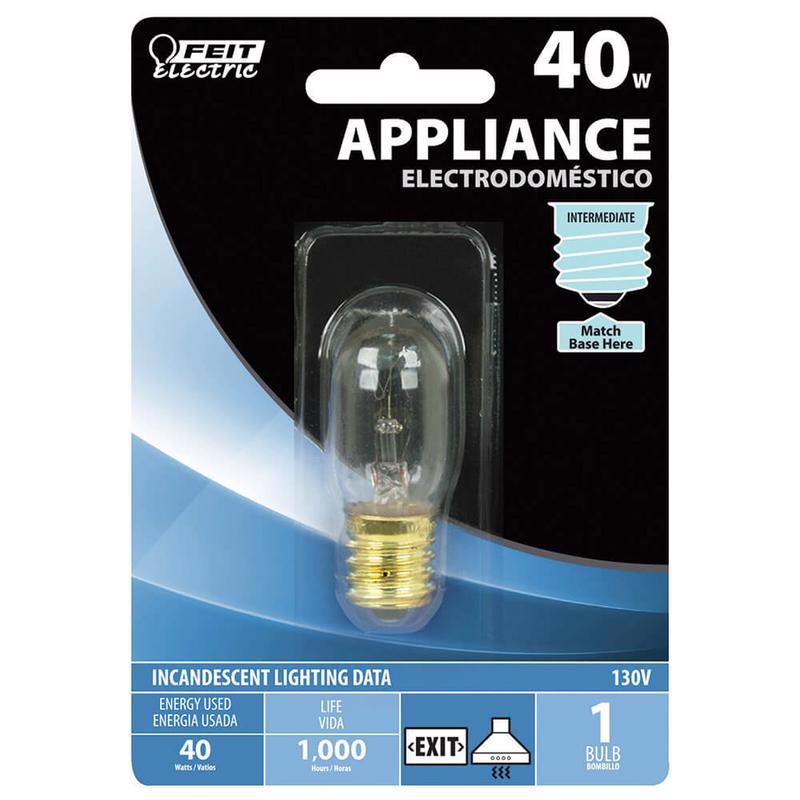 Feit 40W E17 Incandescent Appliance Light Bulb