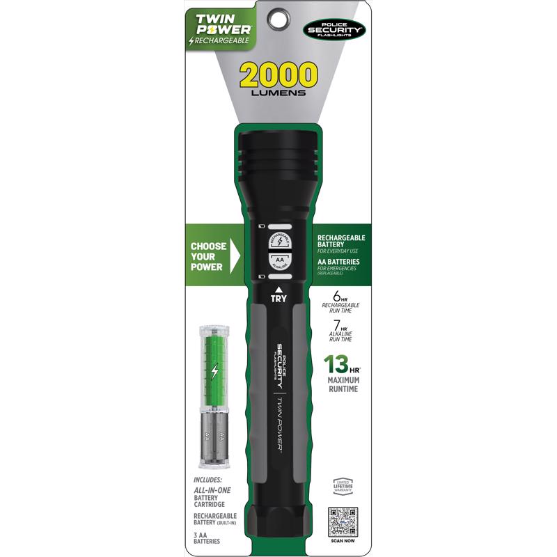 Police Security Rechargeable LED Flashlight Police Security Rechargeable LED Flashlight